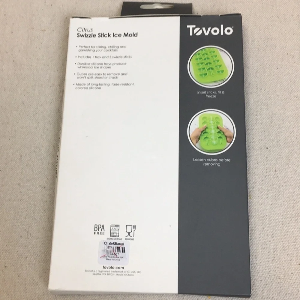 Tovolo Citrus Swizzle Stick Ice Mold